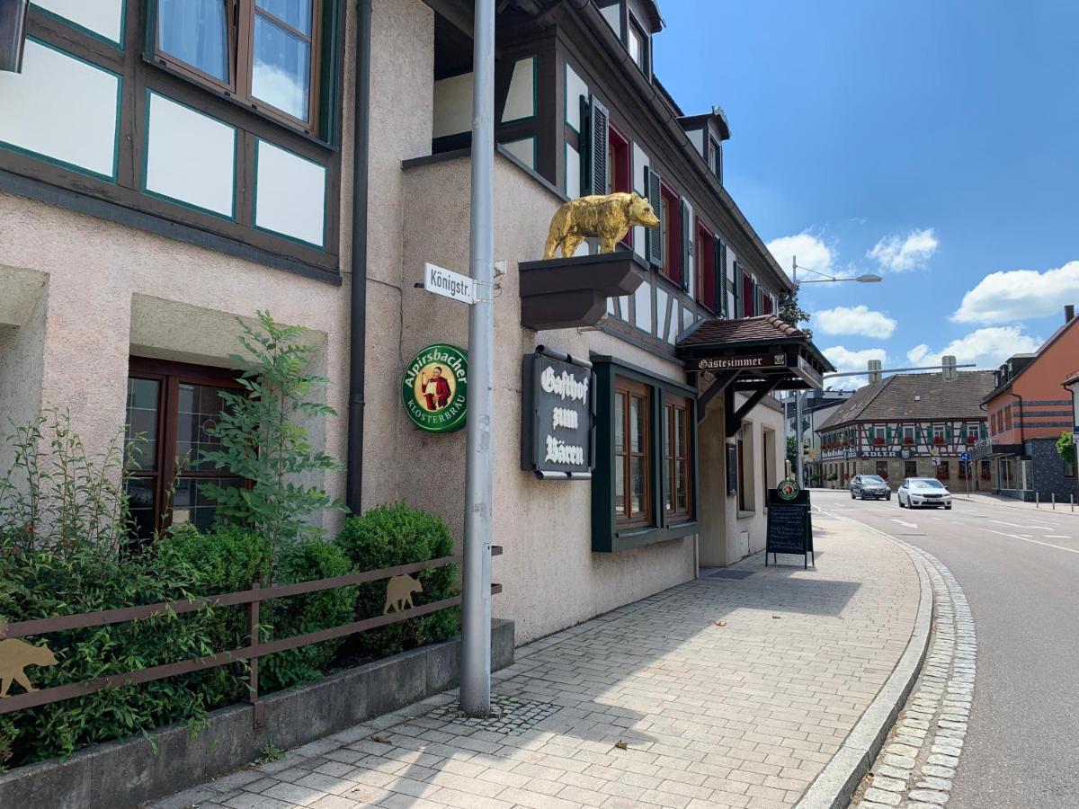 Gasthof Zum Baeren Asperg Extérieur photo